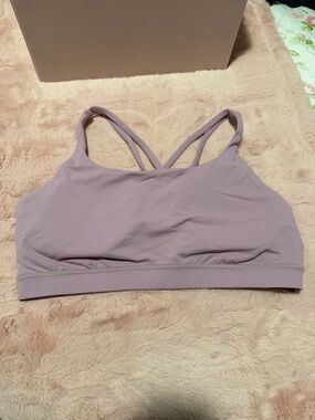 lululemon athletica Light Lavender Strappy Sports Bra